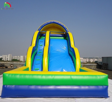 ওয়াটার স্লাইড সহ বাণিজ্যিক inflatable ঝাঁপ দাও ঘর বাচ্চাদের জাম্পিং ক্যাসল