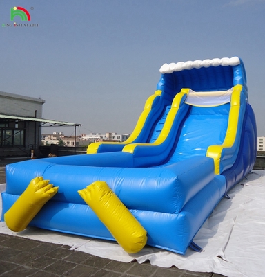 বাণিজ্যিক inflatable bouncers ঝাঁপিয়ে কাসল সঙ্গে পুল এবং স্লাইড কম্বো inflatable