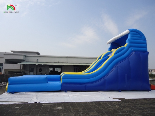 বাণিজ্যিক inflatable bouncers ঝাঁপিয়ে কাসল সঙ্গে পুল এবং স্লাইড কম্বো inflatable