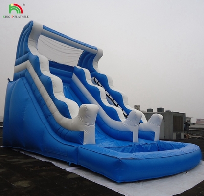 সস্তা বাণিজ্যিক ডাবল স্প্ল্যাশ ডাবল লেন inflatable জল স্লাইড বিক্রয়ের জন্য