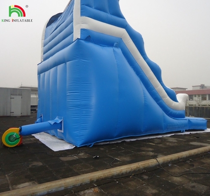 সস্তা বাণিজ্যিক ডাবল স্প্ল্যাশ ডাবল লেন inflatable জল স্লাইড বিক্রয়ের জন্য