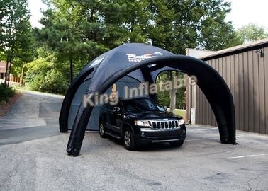 গাড়ির পার্কিং জন্য টেকসই আকর্ষণীয় ছোট কালো inflatable ইভেন্ট তাঁবু