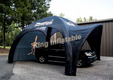 গাড়ির পার্কিং জন্য টেকসই আকর্ষণীয় ছোট কালো inflatable ইভেন্ট তাঁবু