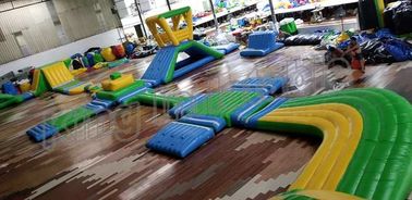 উন্মুক্ত জল বিনোদন জন্য মজার বড় PVC আশ্চর্যজনক inflatable জল পার্ক