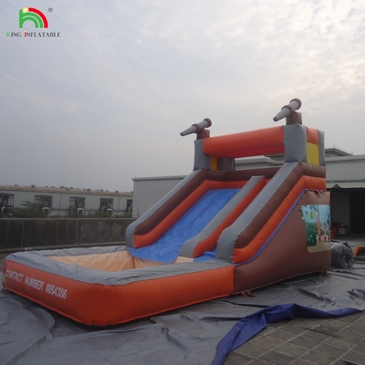 উচ্চ মানের সস্তা ওয়াটার পুল সঙ্গে inflatable জল স্লাইড শিশু এবং প্রাপ্তবয়স্কদের জন্য inflatable জল স্লাইড