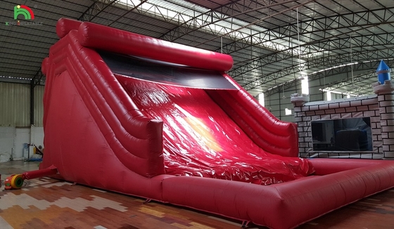 বাণিজ্যিক inflatable জল স্লাইড বহিরঙ্গন inflatable খেলার মাঠ জল স্লাইড পিভিসি inflatable বড় জাম্পিং স্লাইড
