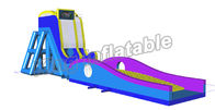 Crazing Fun Inflatable Fly Water Slide For Adults Blue And Yellow Color
