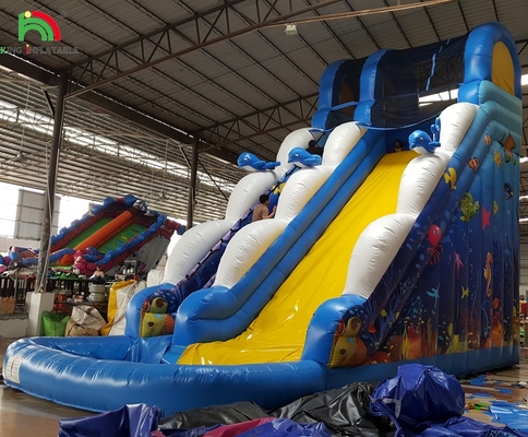 সস্তা inflatable কার্টুন খেলনা বাউন্স হাউস বাণিজ্যিক inflatable জল স্লাইড
