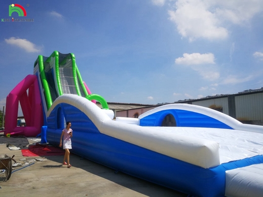 বাণিজ্যিক পুল স্লাইড বিশাল inflatable স্লাইড সিটি বহিরঙ্গন বিনোদন পার্ক inflatable স্লাইড বিক্রয়
