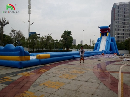 বাণিজ্যিক পুল স্লাইড বিশাল inflatable স্লাইড সিটি বহিরঙ্গন বিনোদন পার্ক inflatable স্লাইড বিক্রয়
