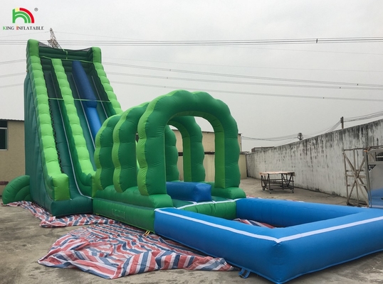 বাণিজ্যিক পুল স্লাইড বিশাল inflatable স্লাইড সিটি বহিরঙ্গন বিনোদন পার্ক inflatable স্লাইড বিক্রয়