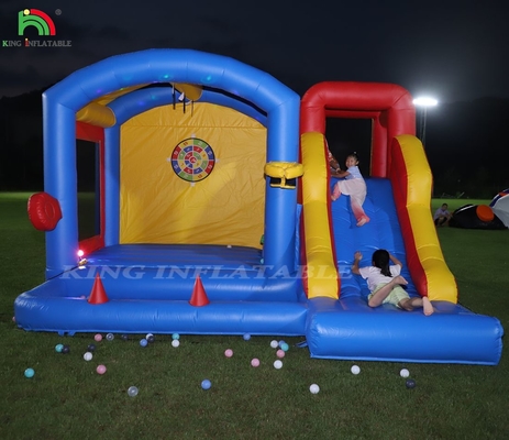 বাচ্চাদের জন্য বাউন্স কাসল, বাউন্স কাসল, স্লাইড, ক্লাইম্বিং, বাধা, ট্রাম্পোলিন, বল পিট পুল