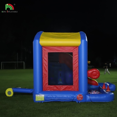 বাচ্চাদের জন্য বাউন্স কাসল, বাউন্স কাসল, স্লাইড, ক্লাইম্বিং, বাধা, ট্রাম্পোলিন, বল পিট পুল