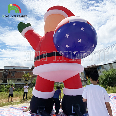 20ft 26ft 33ft বিজ্ঞাপন inflatable সান্তা ক্লাউস জন্য ক্রিসমাস পার্টি প্রসাধন