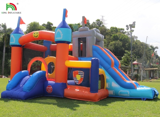 বাণিজ্যিক Inflatable Bounce Combo House Jumping Castle With Slides & Ball Pit Inflatable Jumping Bouncy Castle for Kids (বাচ্চাদের জন্য স্লাইডস এবং বল পিট সহ বাউন্সযোগ্য জাম্পিং জাম্পিং ক্যাসল)