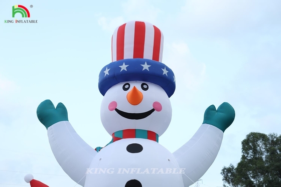 26/33FT আউটডোর ক্রিসমাস স্নোম্যান inflatable Giant Inflatable Snowman with Blower for Christmas Holiday Indoor Outdoor Party Garden Yard Decoration