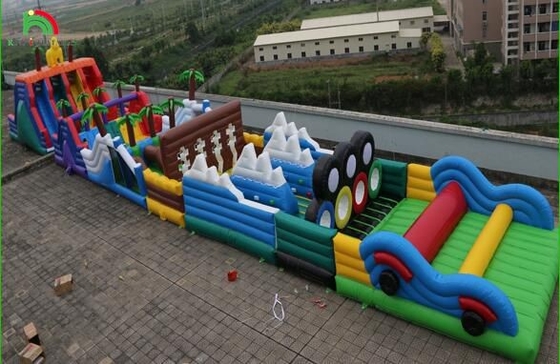 বাণিজ্যিক আউটডোর inflatable বাধা কোর্স চ্যালেঞ্জ প্রাপ্তবয়স্ক inflatable বাধা কোর্স বাউন্স হাউস পার্টি গেমস