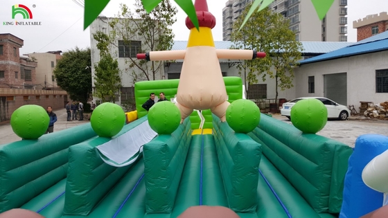 বাণিজ্যিক আউটডোর inflatable বাধা কোর্স চ্যালেঞ্জ প্রাপ্তবয়স্ক inflatable বাধা কোর্স বাউন্স হাউস পার্টি গেমস