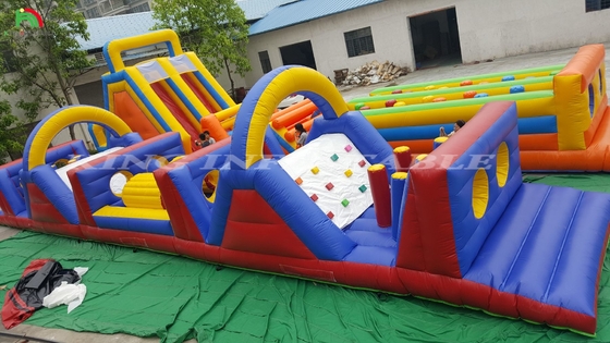 এক্সট্রিম পাগল ইনফ্ল্যাটেবল বাধা কোর্স প্রাপ্তবয়স্ক এক্সট্রিম ইনফ্ল্যাটেবল বড় আক্রমণ বাধা কোর্স