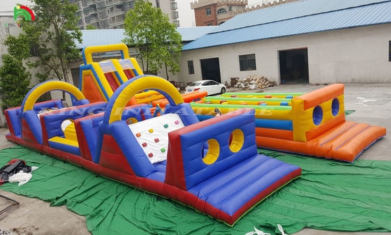 এক্সট্রিম পাগল ইনফ্ল্যাটেবল বাধা কোর্স প্রাপ্তবয়স্ক এক্সট্রিম ইনফ্ল্যাটেবল বড় আক্রমণ বাধা কোর্স