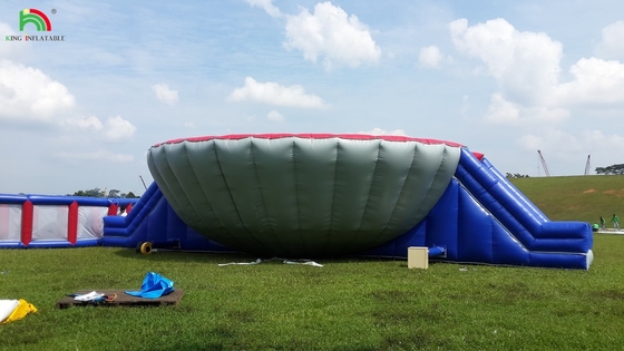বড় inflatable flushing সরঞ্জাম বাধা কোর্স inflatable বড় বাটি প্রতিযোগিতামূলক চ্যালেঞ্জ