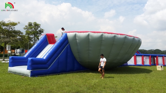 বড় inflatable flushing সরঞ্জাম বাধা কোর্স inflatable বড় বাটি প্রতিযোগিতামূলক চ্যালেঞ্জ