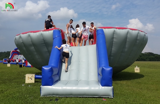 বড় inflatable flushing সরঞ্জাম বাধা কোর্স inflatable বড় বাটি প্রতিযোগিতামূলক চ্যালেঞ্জ