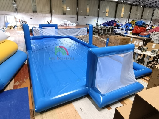আউটডোর স্পোর্টস গেম inflatable ফুটবল খেলার মাঠ inflatable ফুটবল মাঠ
