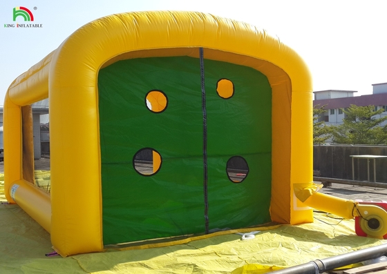 ফুটবল শুট আউট গেম ভাল দাম বাণিজ্যিক টেকসই inflatable ফুটবল গোল