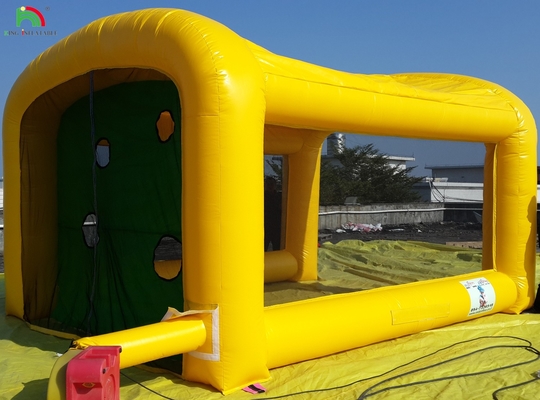 ফুটবল শুট আউট গেম ভাল দাম বাণিজ্যিক টেকসই inflatable ফুটবল গোল