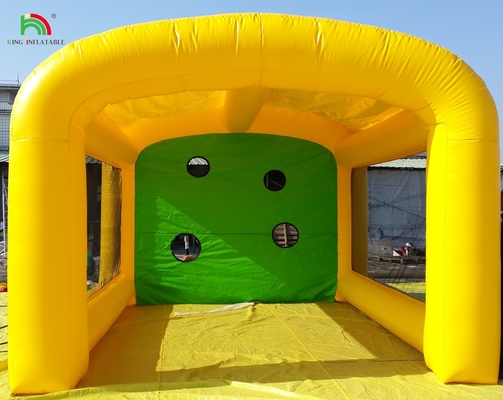 ফুটবল শুট আউট গেম ভাল দাম বাণিজ্যিক টেকসই inflatable ফুটবল গোল