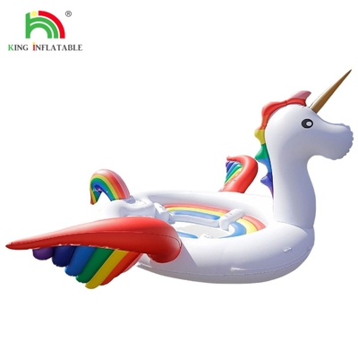 6 জনের জন্য inflatable পাউন ওয়াটার মাউন্ট সমুদ্র হ্রদ পুল ভাসমান জল খেলনা দৈত্য ইউনিকর্ন ফ্লেমিংগো জল পার্টি জন্য inflatable ভাসমান বিছানা