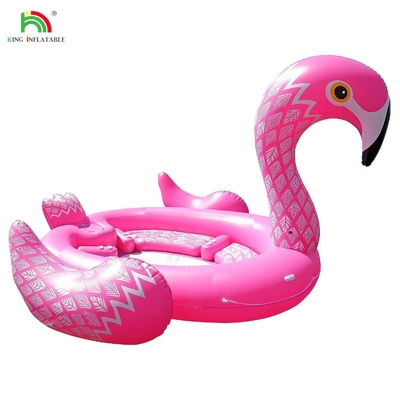 6 জনের জন্য inflatable পাউন ওয়াটার মাউন্ট সমুদ্র হ্রদ পুল ভাসমান জল খেলনা দৈত্য ইউনিকর্ন ফ্লেমিংগো জল পার্টি জন্য inflatable ভাসমান বিছানা
