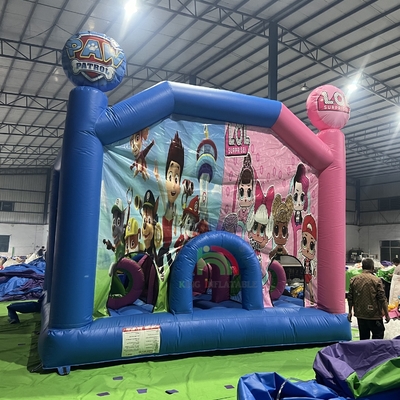 বাণিজ্যিক ইনফ্ল্যাটেবল বাউন্স হাউস কাসল কম্বো ইনফ্ল্যাটেবল বাউন্স জাম্পিং কাসল