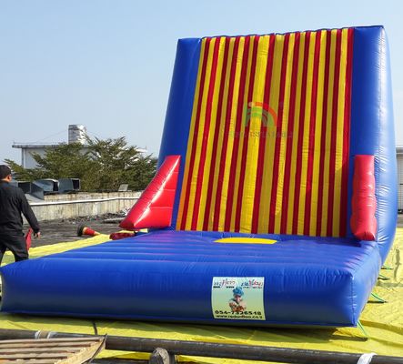 কারখানার পাইকারি বাণিজ্যিক বহিরঙ্গন খেলাধুলা প্রাপ্তবয়স্কদের জন্য ফুলাে স্টিকি ওয়াল গেম, ফুলাে জাম্পিং বাউন্সি ক্যাসল