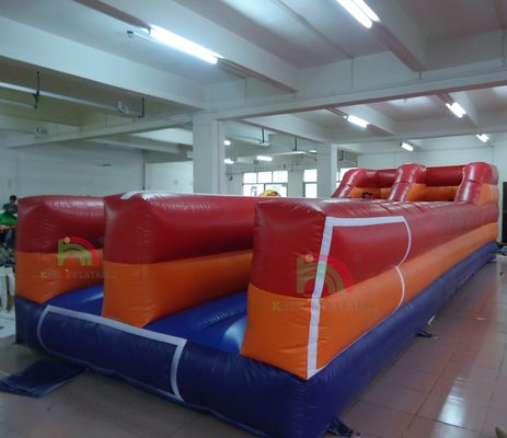 বহিরঙ্গন ইনফ্ল্যাটেবল বাঞ্জি রান গেম, যেখানে দুইজন প্রতিযোগী দৌড় প্রতিযোগিতায় অংশ নিতে পারে, দ্বৈত লেন এবং ইন্টারেক্টিভ ইনফ্ল্যাটেবল গেম