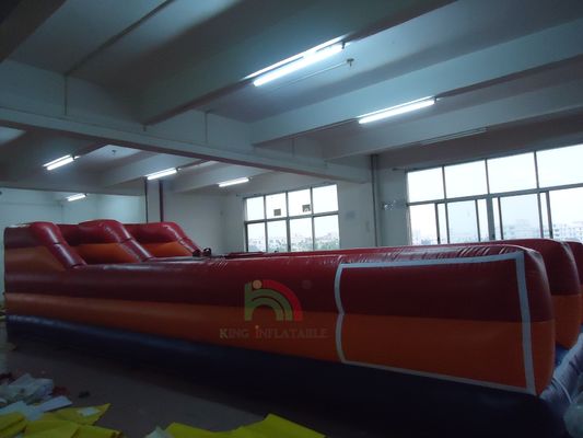 বহিরঙ্গন ইনফ্ল্যাটেবল বাঞ্জি রান গেম, যেখানে দুইজন প্রতিযোগী দৌড় প্রতিযোগিতায় অংশ নিতে পারে, দ্বৈত লেন এবং ইন্টারেক্টিভ ইনফ্ল্যাটেবল গেম