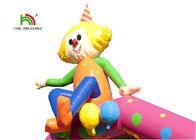 6.3 এক্স 5.0 মি। রঙিন Inflatable ঝরনা বাণিজ্যিক জন্য বাউন্সি কাসল হাউস