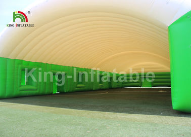 বিজ্ঞাপন জন্য কাস্টম বড় পিভিসি উপাদান সবুজ inflatable ইভেন্ট তাঁবু