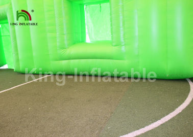 বিজ্ঞাপন জন্য কাস্টম বড় পিভিসি উপাদান সবুজ inflatable ইভেন্ট তাঁবু