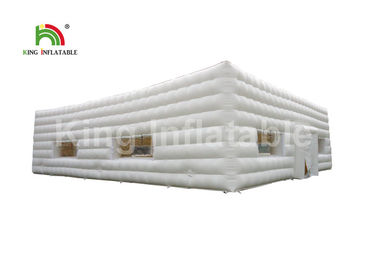 ভাড়া / বিজ্ঞাপন Inflatable বুথ জন্য হোয়াইট রঙ 11 এক্স 6m Inflatable ঘনক্ষেত্র তাঁবু
