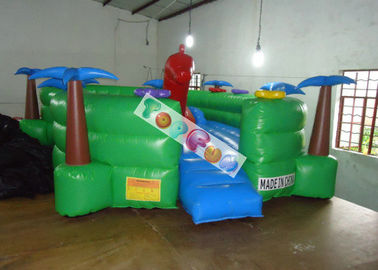 0.45 মিমি পিভিসি Tarpaulin Inflatable বিনোদন পার্ক স্লাইড এবং টানেল সঙ্গে কচ্ছপ খেলার মাঠ