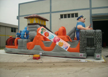মজার বাউন্সী কাস্টস কিডস বাচ্চাদের জন্য গেম Inflatable বিনোদন পার্ক খেলনা