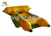 বাণিজ্যিক পিভিসি Inflatable Towable জল উড়ন্ত মাছ নৌকা 4 মানুষের জন্য