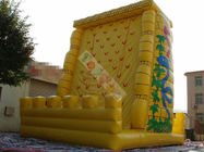 মজার দৈত্য Inflatable স্পোর্টস গেম / বিনোদন পার্ক সরঞ্জাম জন্য আরোহণ ওয়াল