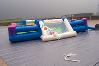 খেলার মাঠ বড় প্রস্ফুটিত ফুটবল খেলা / ভাড়া ব্যবসা জন্য Inflatable ফুটবল মাঠ