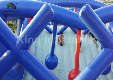 কাস্টম Inflatable স্পোর্টস গেমস 5k বাধা কোর্স Wreoking বল 1 বছর পাটা