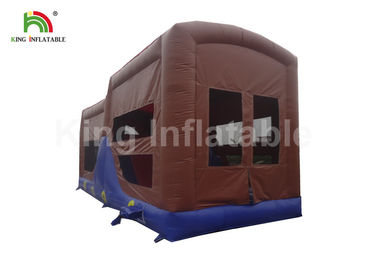 শিশু Inflatable જમ્પિંગ কাসল, 0.55 মিমি পিভিসি বাণিজ্যিক Inflatable Trampolines