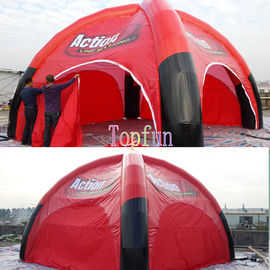 লাল inflatable ইভেন্ট তাঁবু