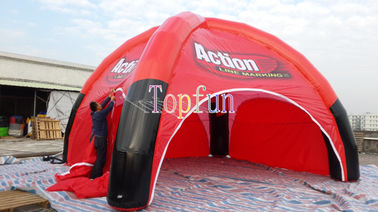 লাল inflatable ইভেন্ট তাঁবু